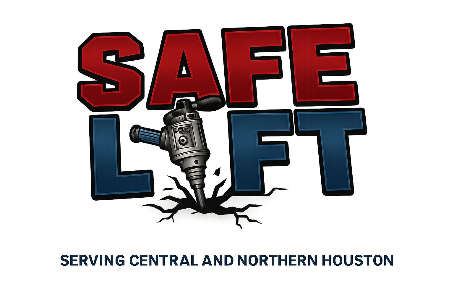 SafeLift Concrete Leveling North Houston Logo